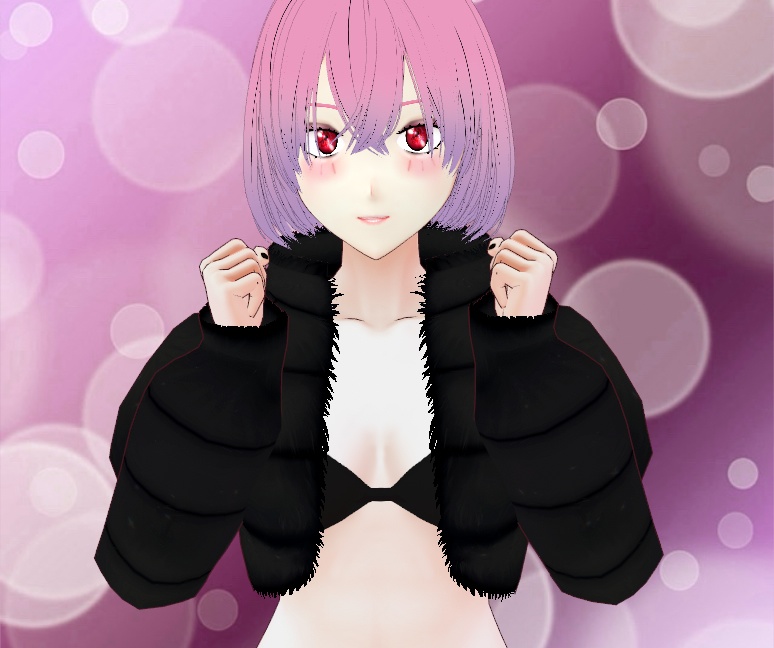 FluffyPuff Fur Jacket for VRoid - Up to 30 colors