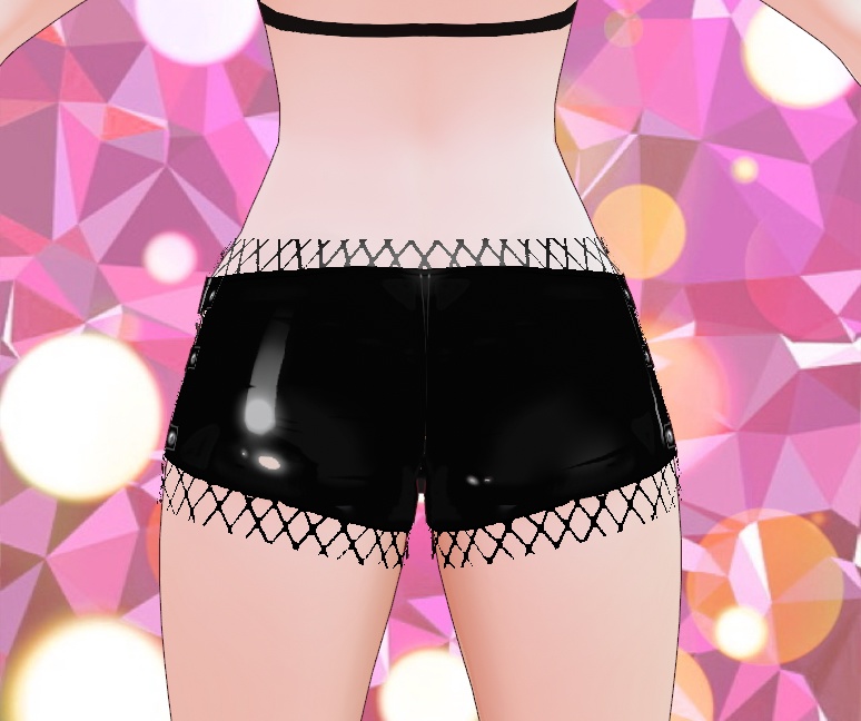 Pusher Shorts for VRoid - 35 color pack