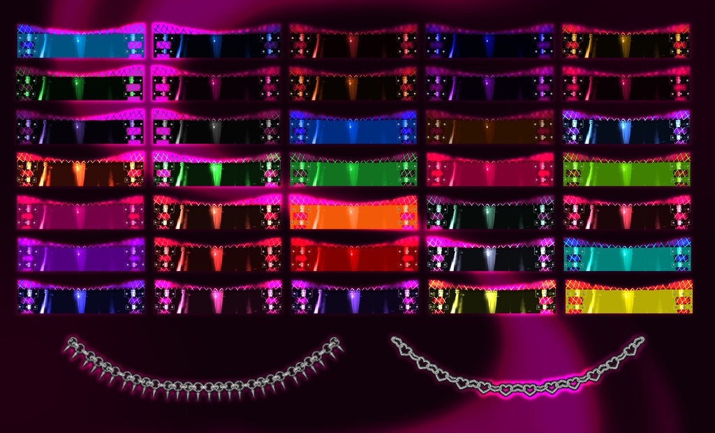 Pusher Shorts for VRoid - 35 color pack