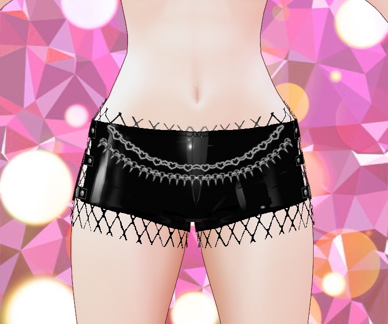 Pusher Shorts for VRoid - 35 color pack