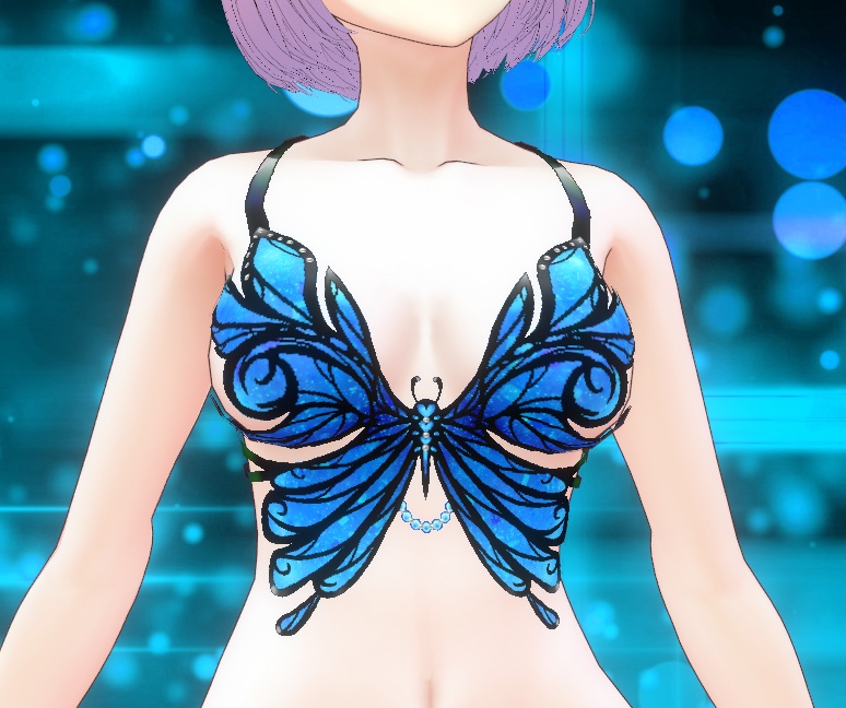 Butterfly Top for VRoid - 24 color pack