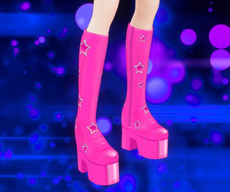 StarlightDancer Boots for VRoid - 21 colors