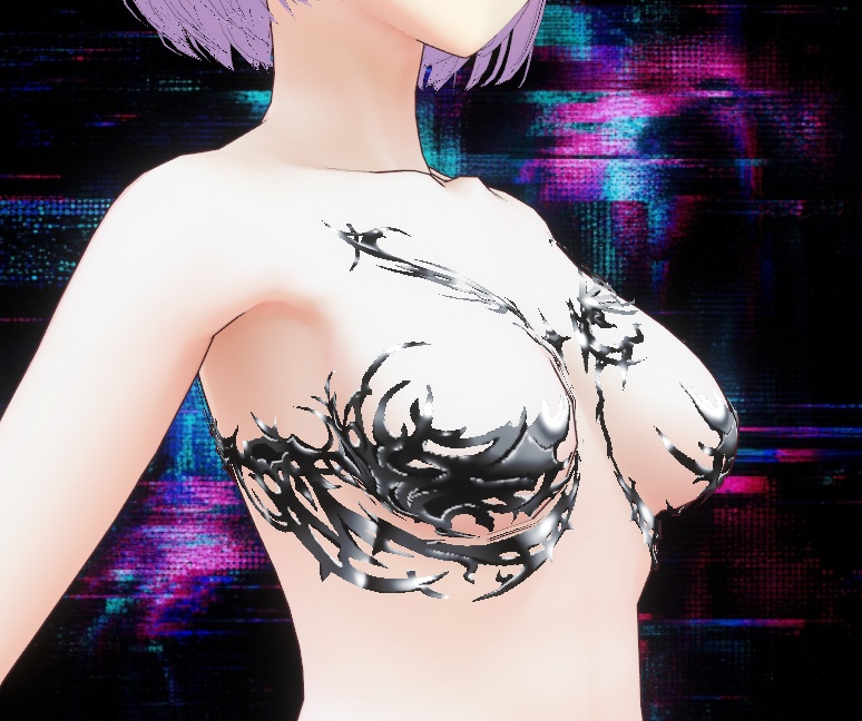 Chrome Sigil Metal Top w/ optional cover for VRoid - 18 color pack