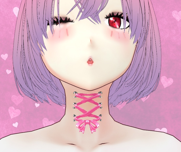 Corset Piercing Necklace for VRoid - 36 colors