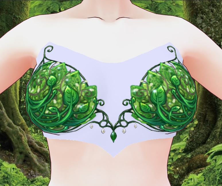 Eva leaf Top for VRoid - 18 colors w/ optional cover
