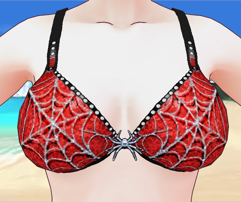 Spiderweb Bikini for VRoid - 24 colors