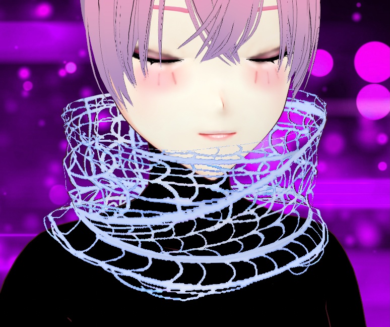 Spiderskilk Scarf for VRoid - 15 colors