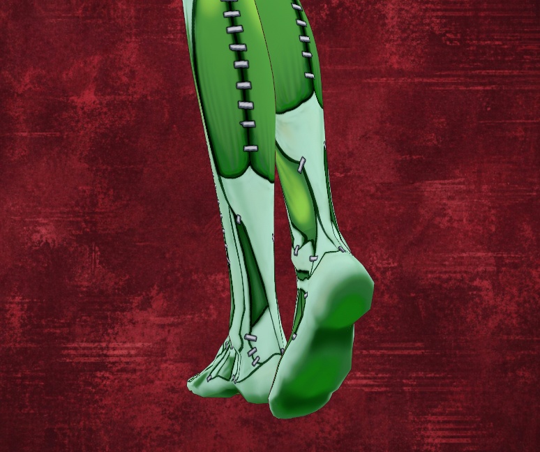 Zombie ThighHigh Socks for VRoid - 15 colors