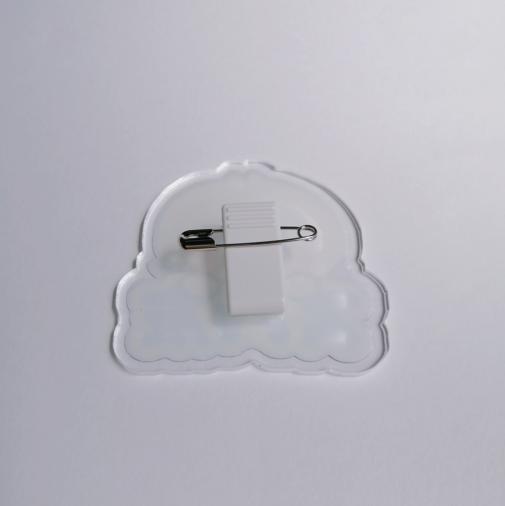 【ホロクル9th】スバ友アクリルバッジ【非公式】