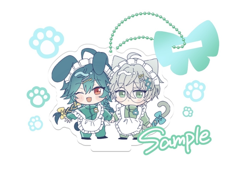 メイドらいかんな♡仲良しお出かけアクスタ