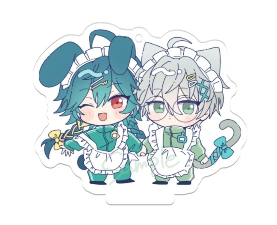 メイドらいかんな♡仲良しお出かけアクスタ