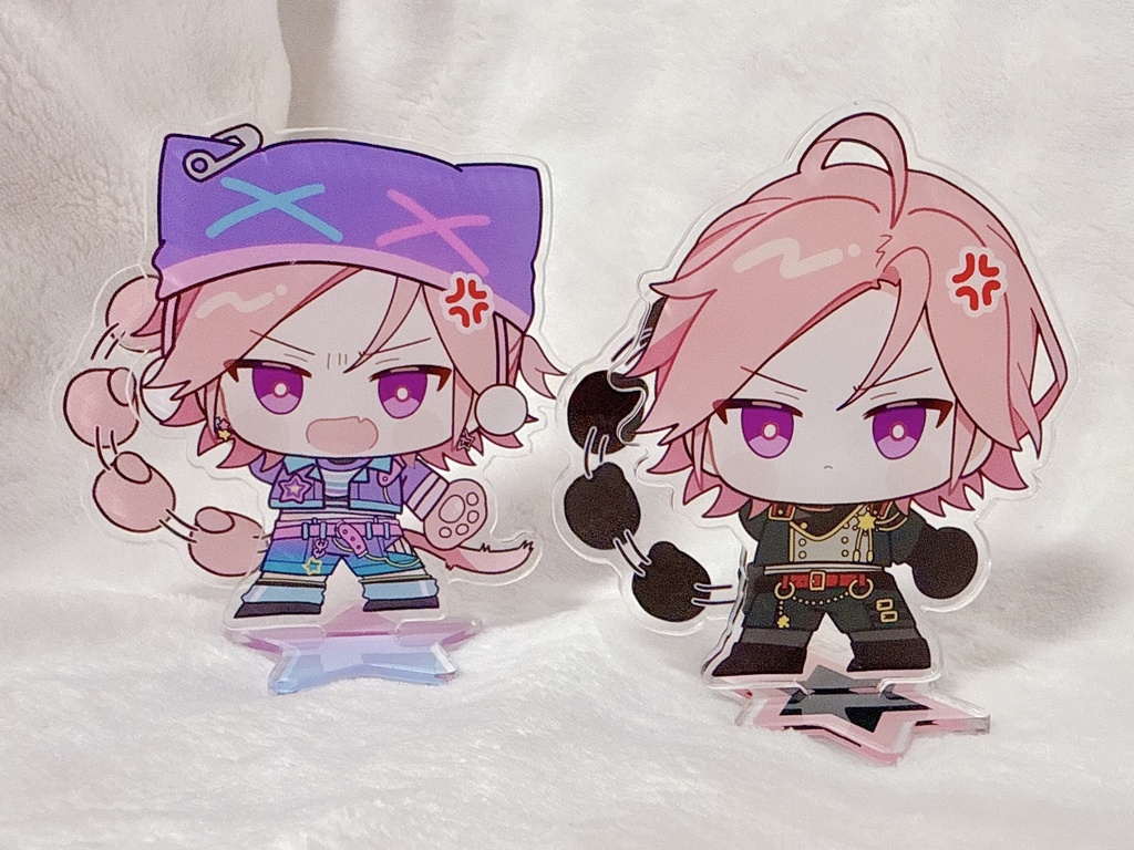 こはくがしばいてくれるアクスタ＆ステッカーセット