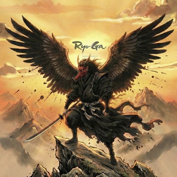 孤高の頂 - 夕刻の天狗