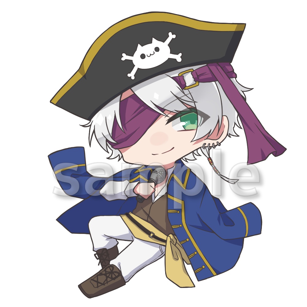 Emu船長　オリジナルアクリルキーホルダー