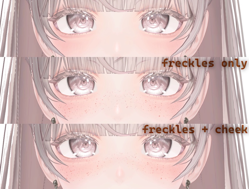 【ルミナ専用】そばかすメイク/freckles makeup