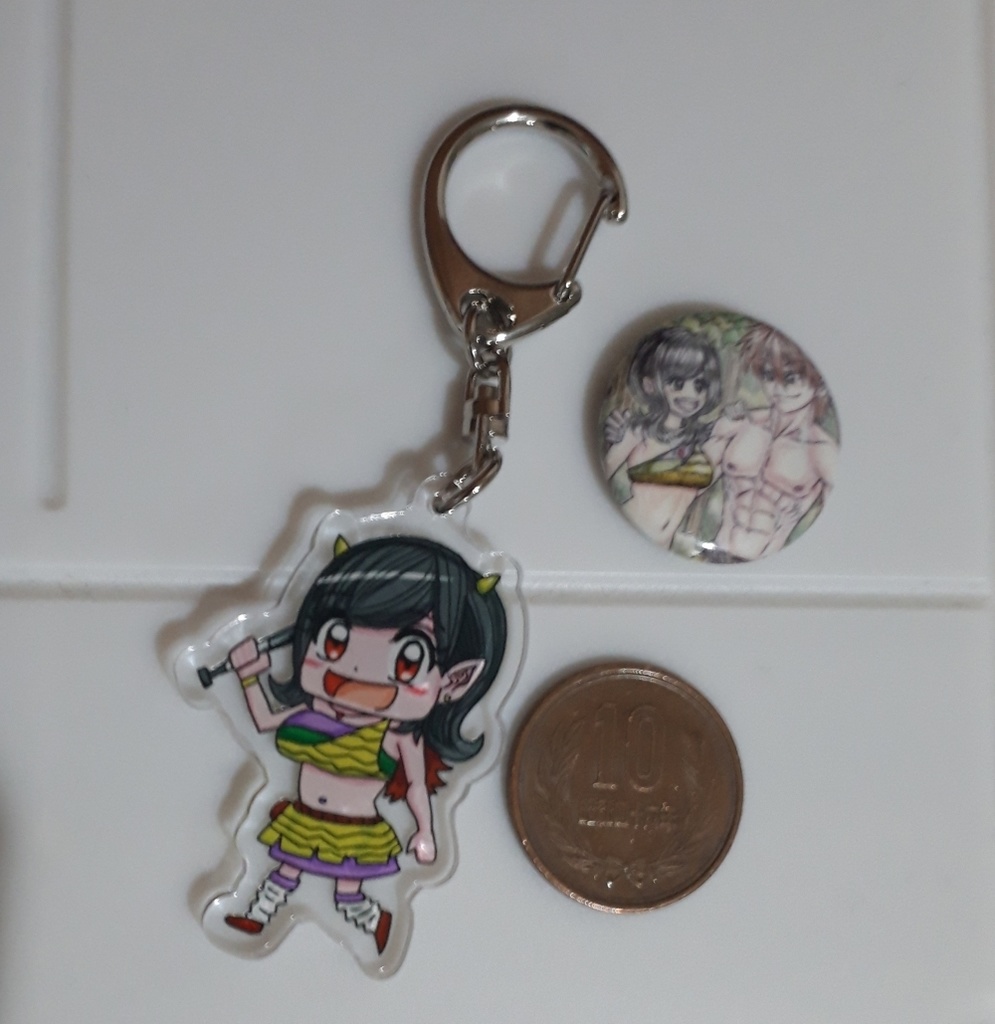 里癒のアクリルキーホルダー