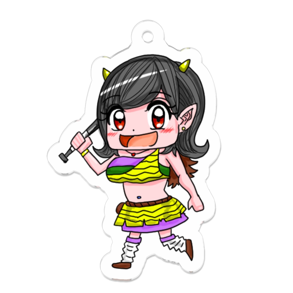 里癒のアクリルキーホルダー