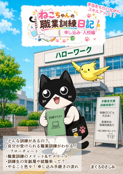 ねこちゃんの職業訓練日記 申し込み・入校編