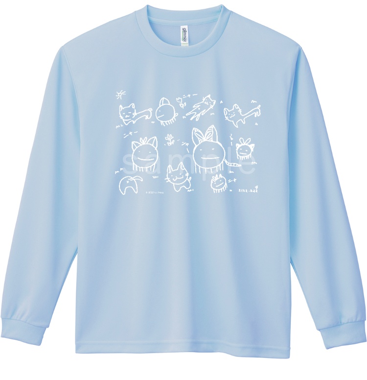 こんどうくん長そでTシャツ  ねこ