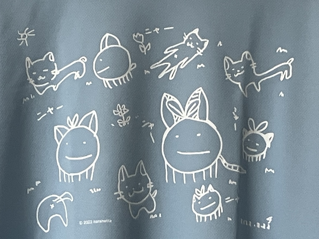 こんどうくん長そでTシャツ ねこ