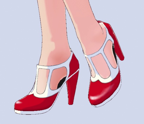 [VROID] 1950s Cute Shoes (9 colors)