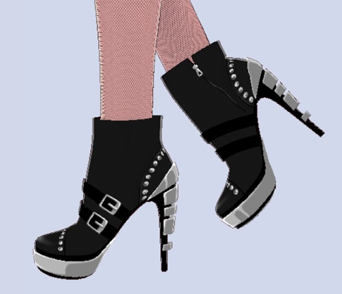 [VROID] Hard Rock boots
