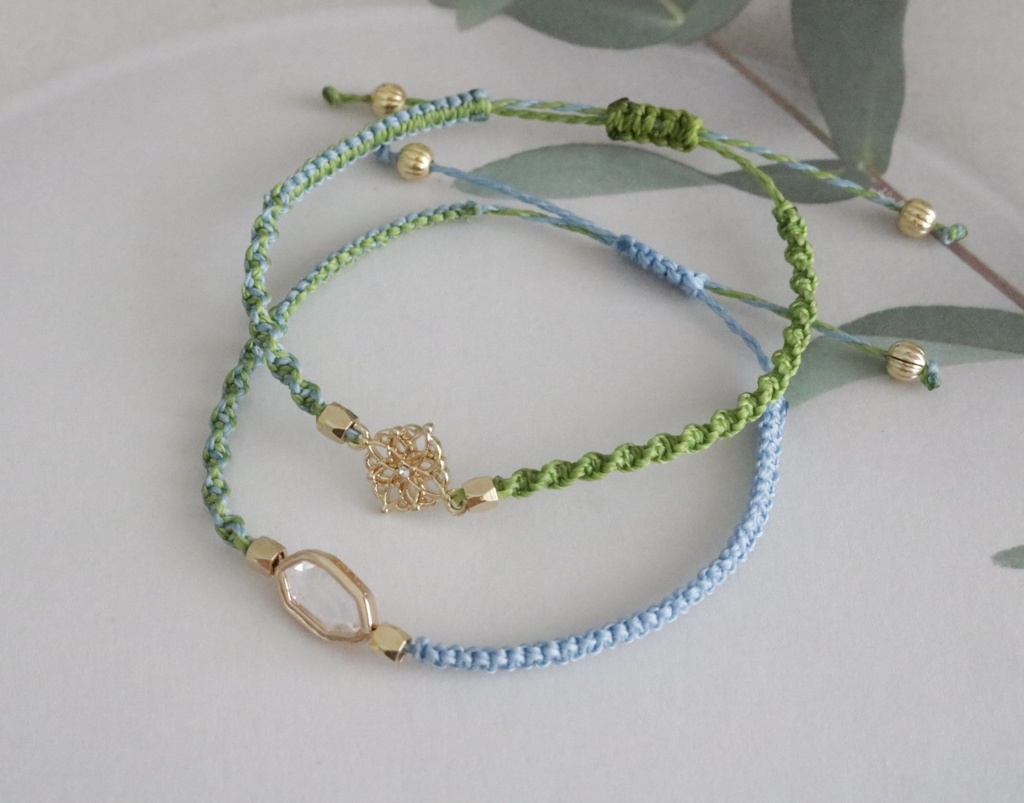 さねぎゆ概念カラーブレスレット【凪】