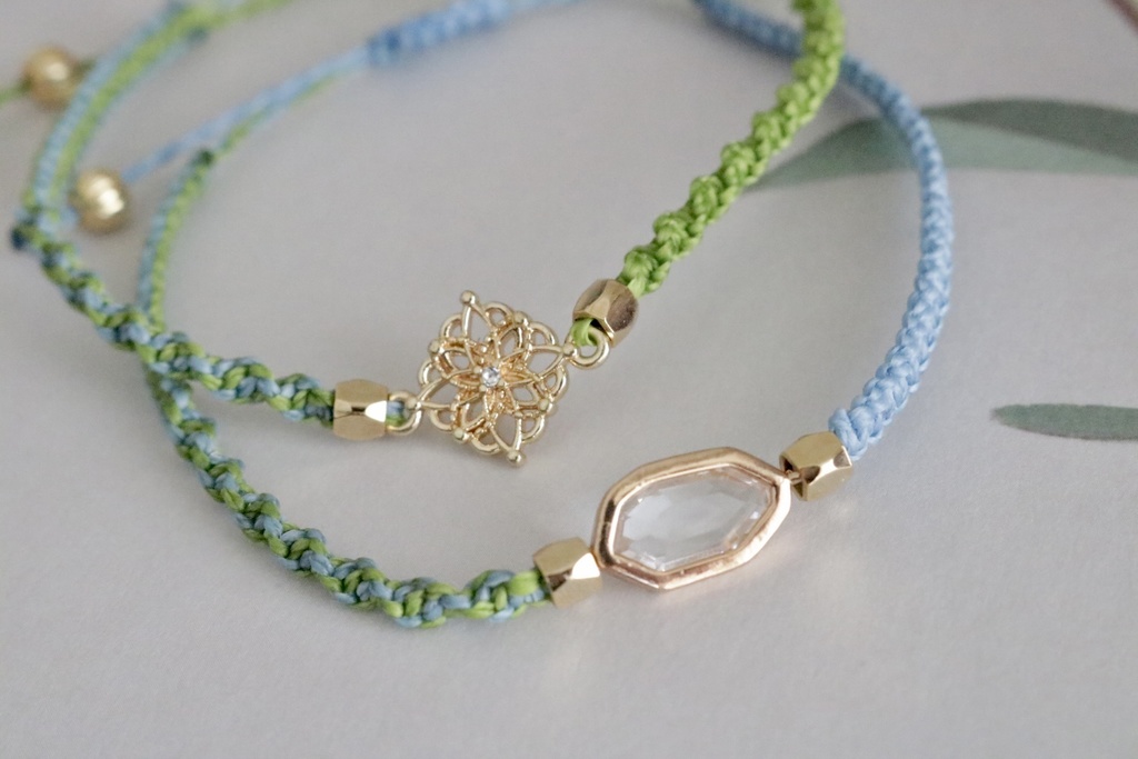 さねぎゆ概念カラーブレスレット【凪】