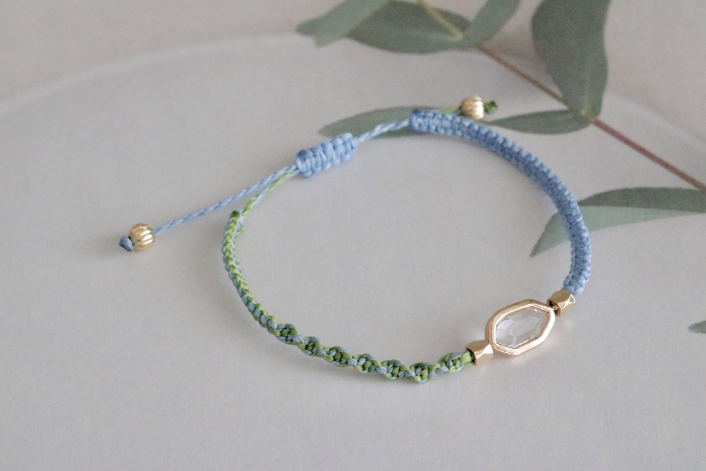 さねぎゆ概念カラーブレスレット【凪】