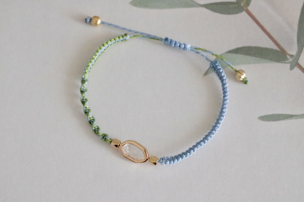 さねぎゆ概念カラーブレスレット【凪】