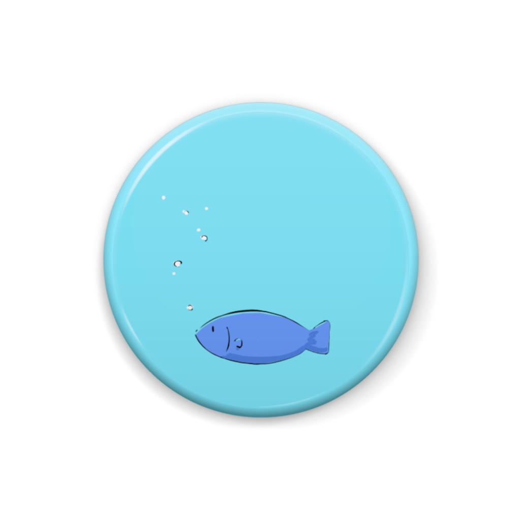 さかな缶バッチ