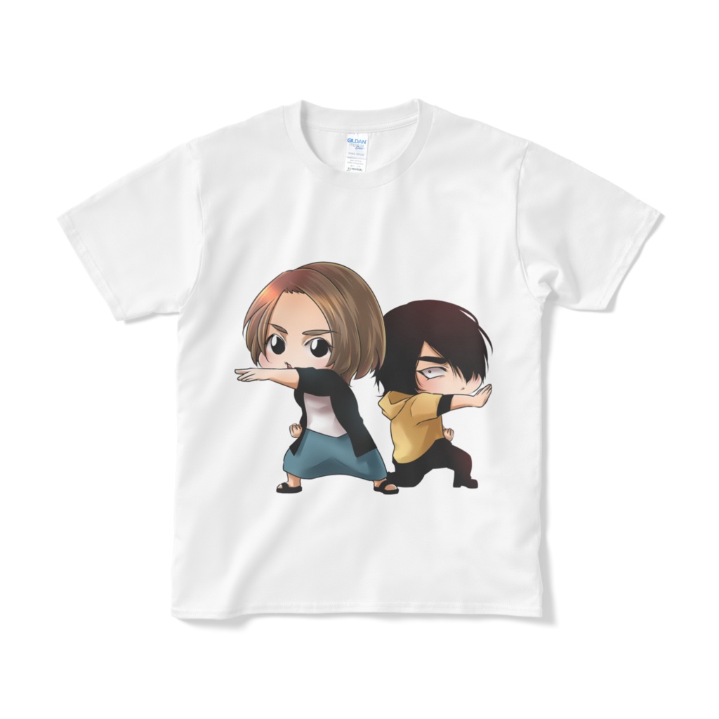 伊達はるTシャツ(白&黒)