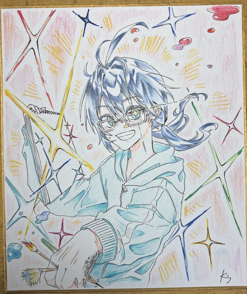 創作色紙