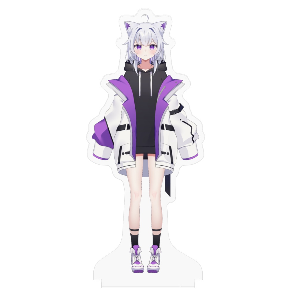 紫白あづき アクリルスタンドA