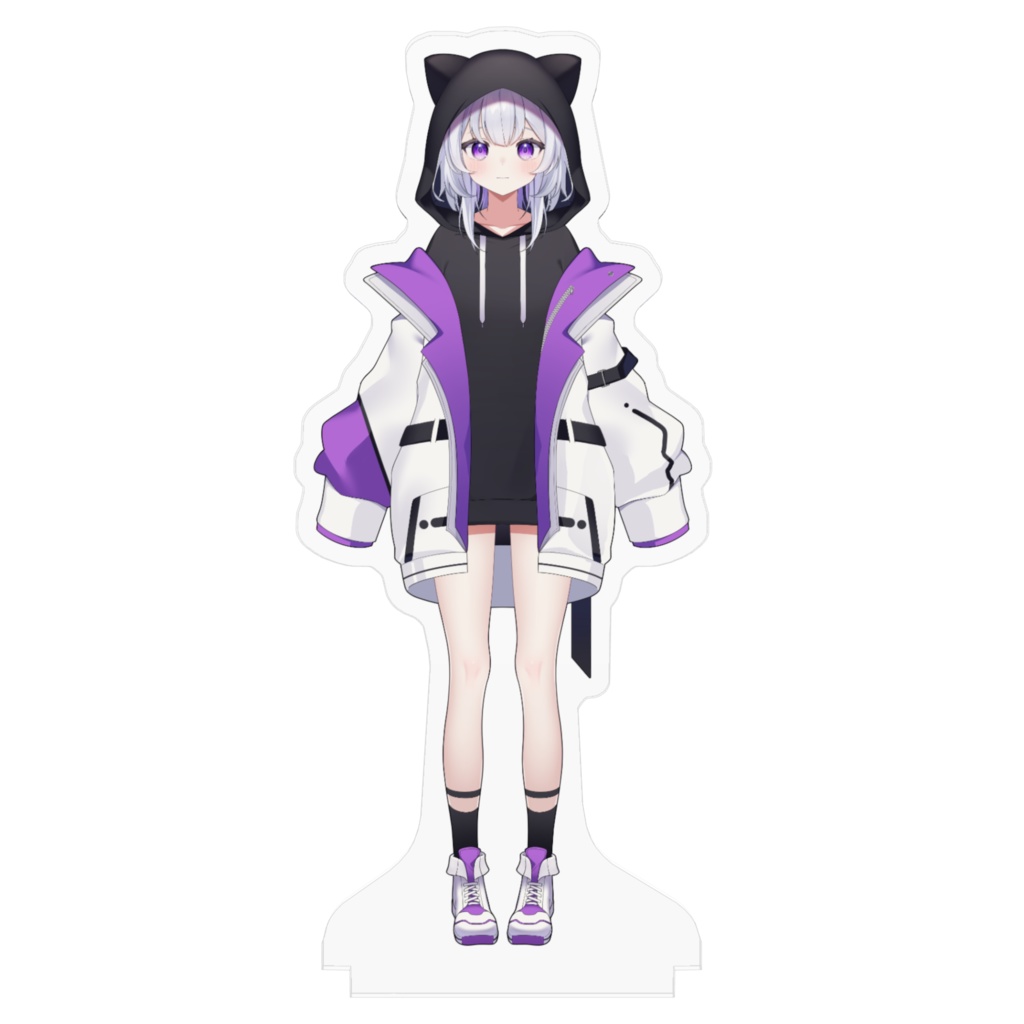 紫白あづき アクリルスタンドB