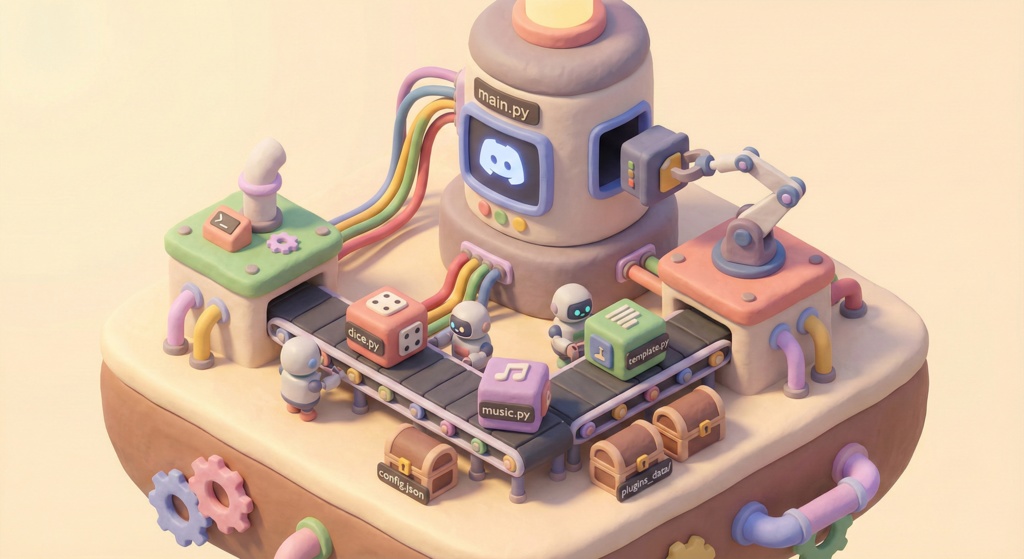 【Pythonソース付】DiscordMultiBotSystem (DMBS) | 爆速開発&ホットリロード対応Bot基盤