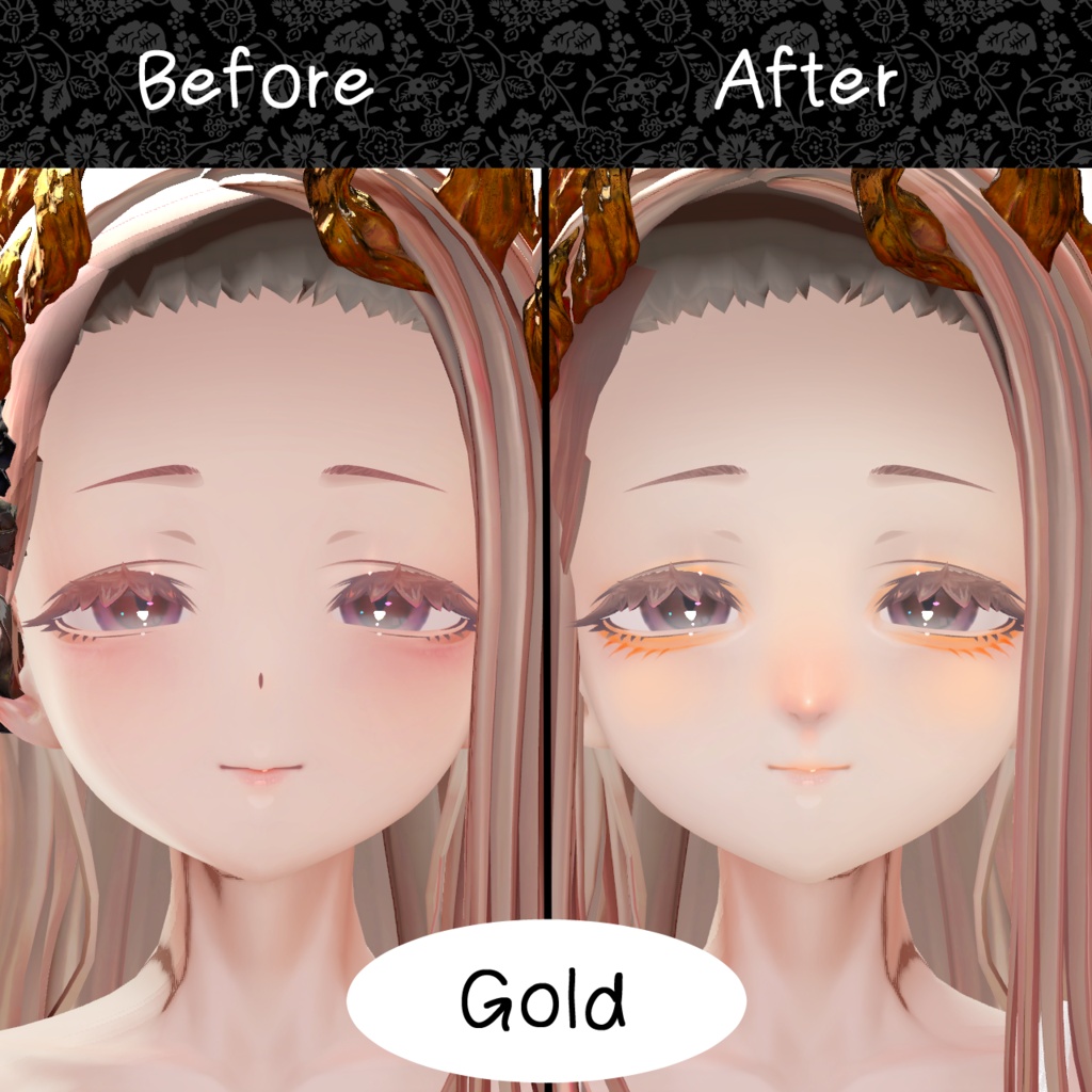 【ミダリス専用】RealFaceMake_5color