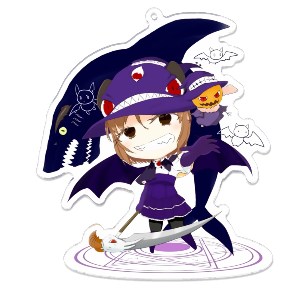 闇菜月 アクリルキーホルダー