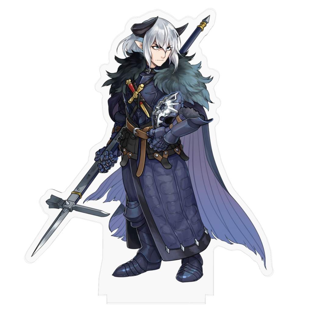 pixivファンタジア Last Saga『ベルク』アクリルフィギュア