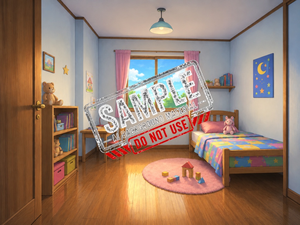 【AI生成】Children's room