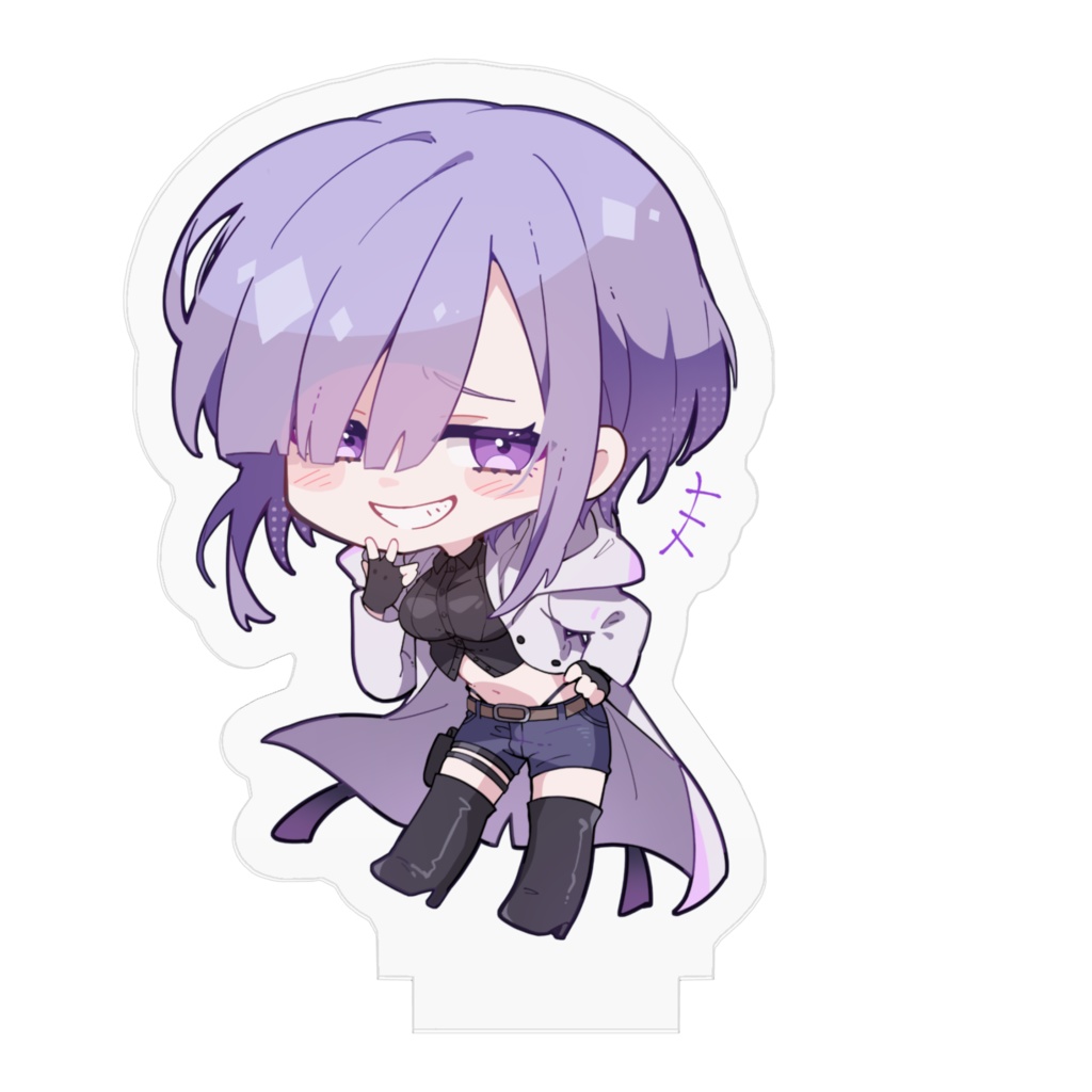 50*50mm アクスタ01(台座 絵柄無し)