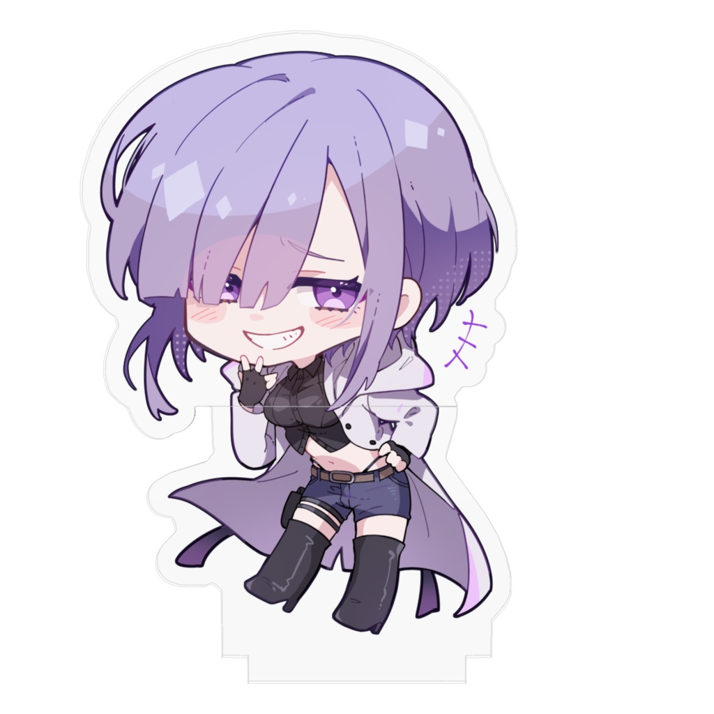 70*70mm アクスタ02(台座 絵柄無し)