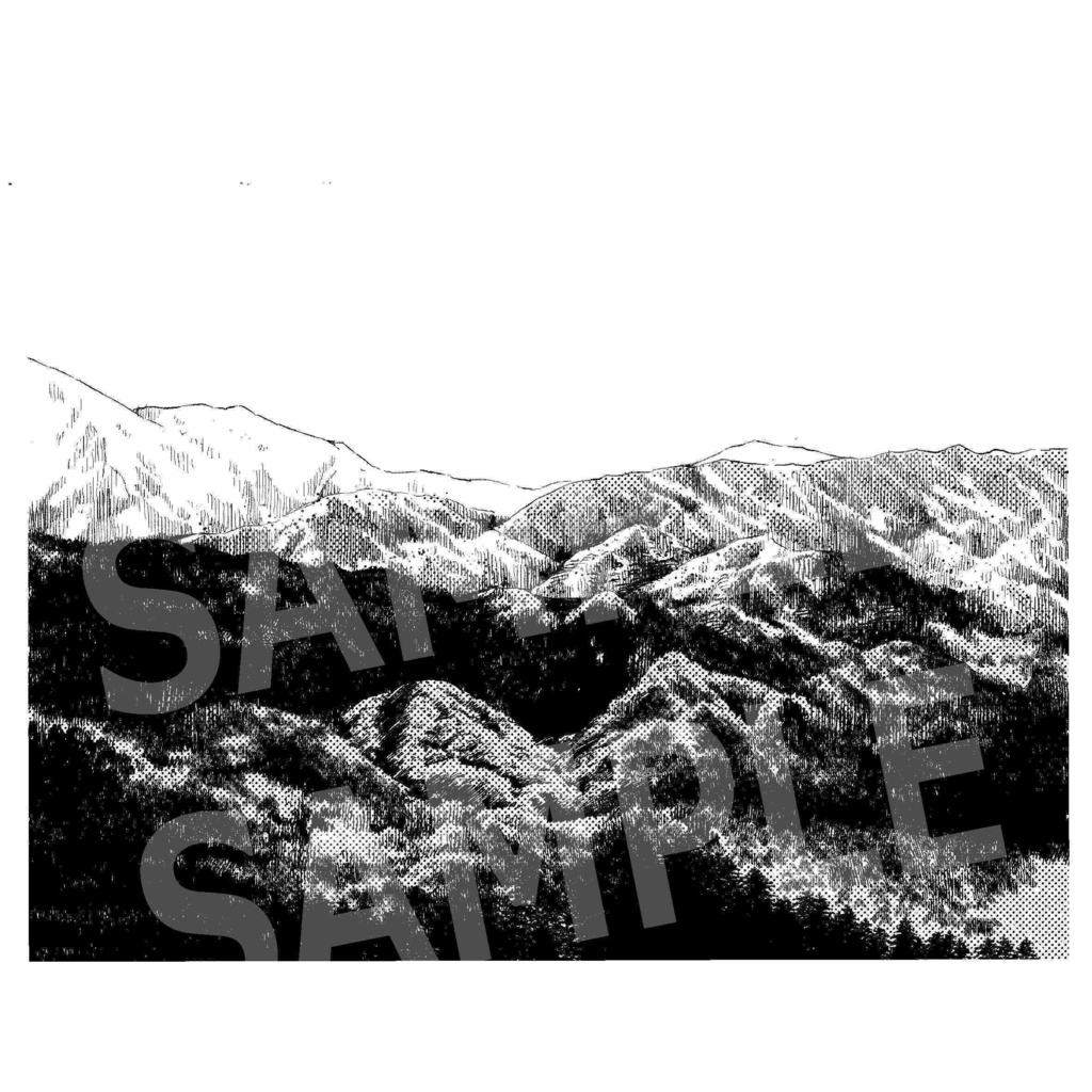 山　画像素材（Mountain 1)