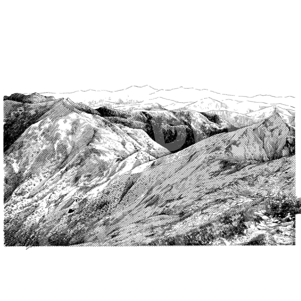山　画像素材（Mountain 2)
