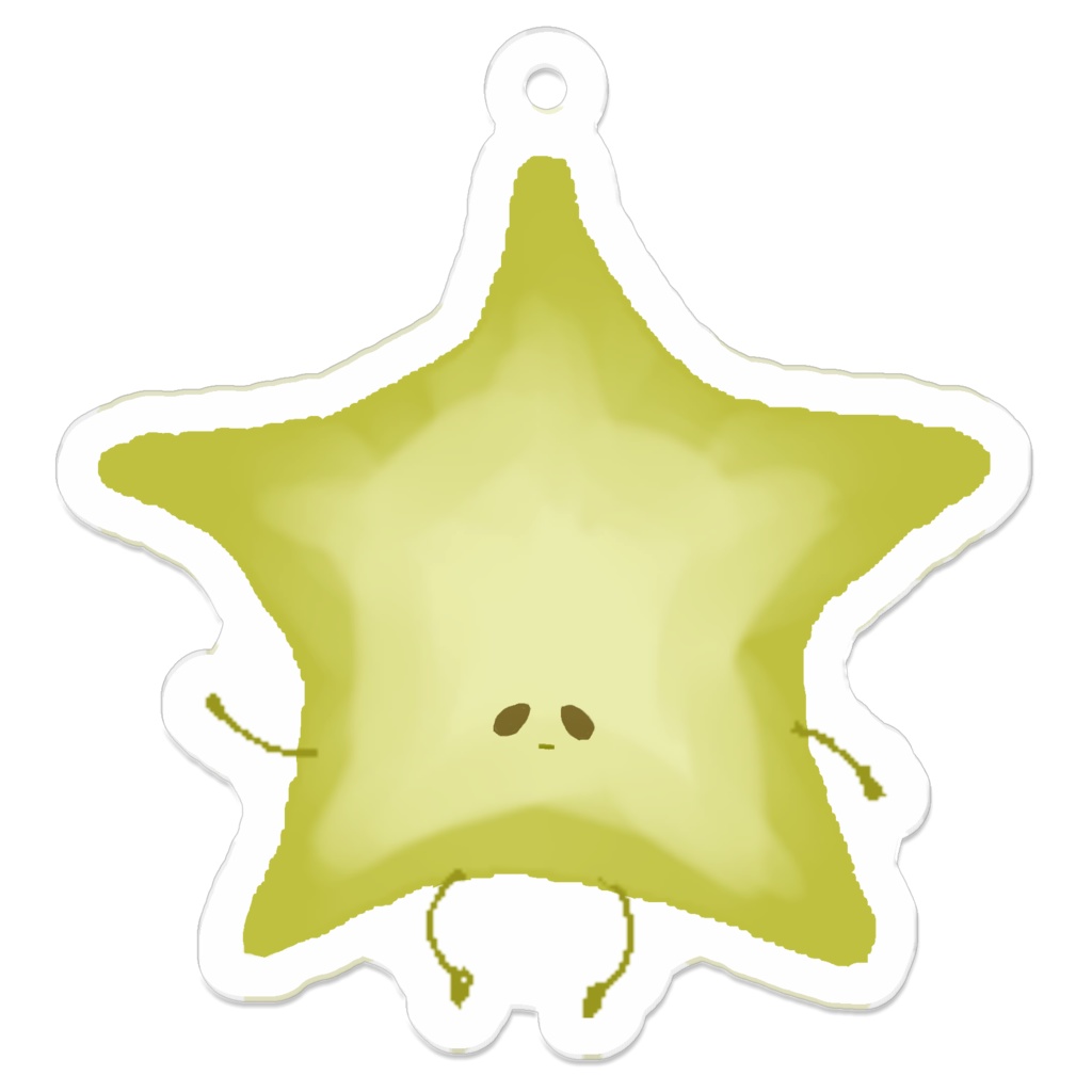 ○ハーフる’s　にぶん野ごれんしアクリルキーホルダー