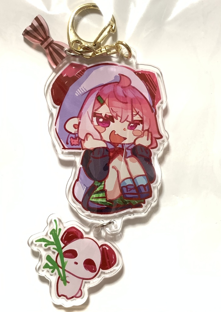 【非公式】笹木のゆらゆらアクリルキーホルダー