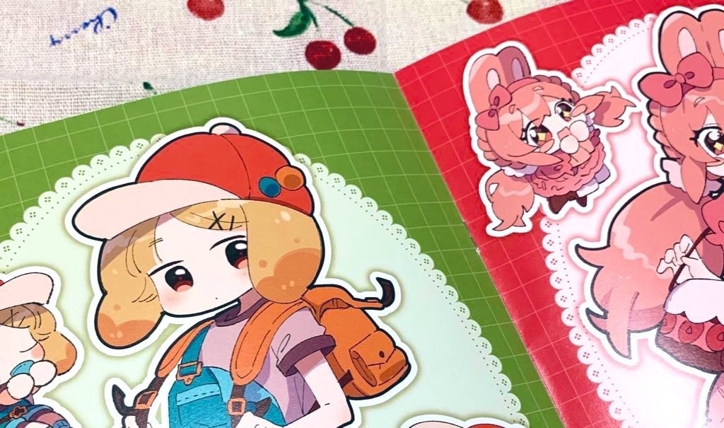 イラスト本「あにまろ喫茶〜Girls side〜」【COMITIA145】