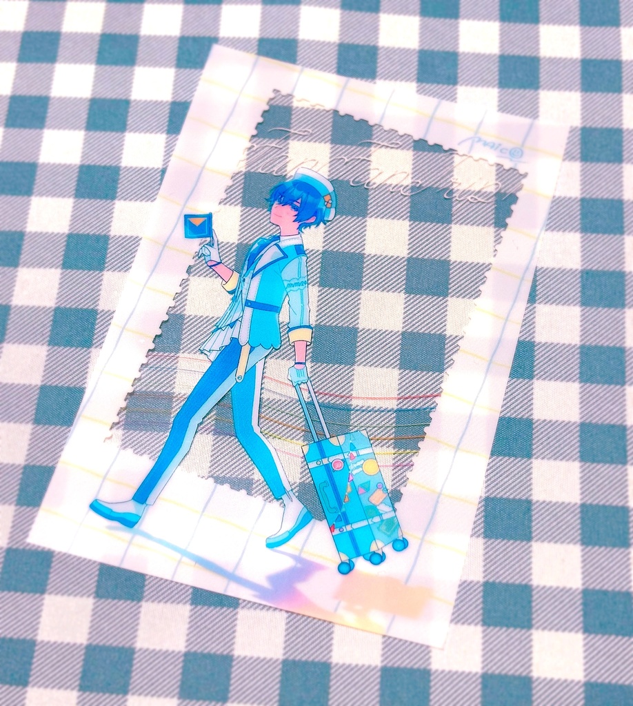 マジミラ2024KAITO『おでかけクリアポストカード』