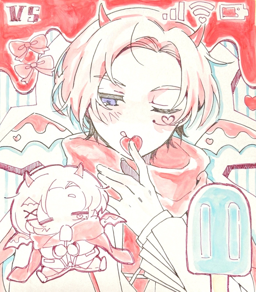 【かいとぱ街】アナログ色紙