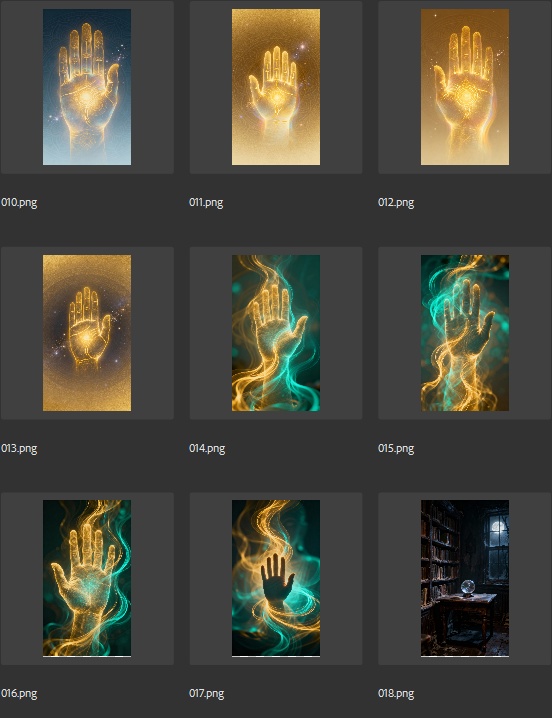 【縦型背景素材52枚】神秘の占い・スピリチュアル | VTuber配信・占い動画・ヒーリングASMRに最適!水晶玉&クリスタル浮遊デザイン